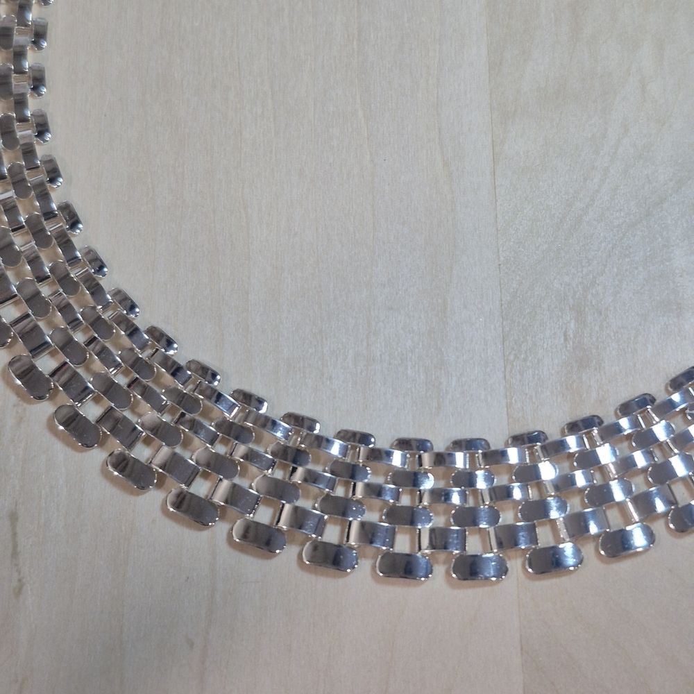 🩶🩶NEW🩶🩶 PRETTY!! Iron Cuban Chunky Thick Chain Necklace - Picture 7 of 14